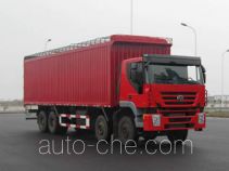 SAIC Hongyan CQ5314XXYHTG466P soft top box van truck