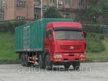 SAIC Hongyan CQ5314XXYSTG466 box van truck