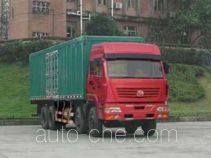 SAIC Hongyan CQ5314XXYSTG466E box van truck
