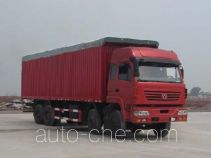 SAIC Hongyan CQ5314XXYSTG466P soft top box van truck