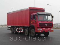 SAIC Hongyan CQ5314XXYTTG366P soft top box van truck