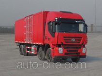 SAIC Hongyan CQ5315XXYHTG466 box van truck