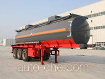 XGMA Chusheng CSC9409GFW corrosive materials transport tank trailer
