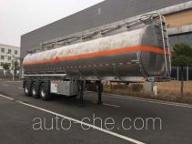 Chengtong CSH9402GRY flammable liquid aluminum tank trailer