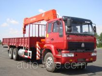 Shangjun CSJ5256JSQ truck mounted loader crane