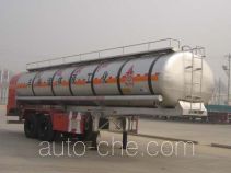 Wanshida CSQ9300GHY chemical liquid tank trailer