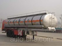 CIMC Liangshan Dongyue CSQ9300GHY chemical liquid tank trailer