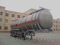 CIMC Liangshan Dongyue CSQ9400GYY aluminium oil tank trailer