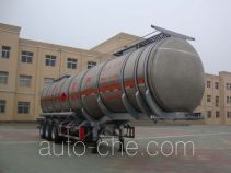 CIMC Liangshan Dongyue CSQ9400GYYA aluminium oil tank trailer