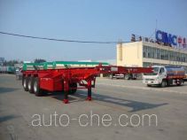 CIMC Liangshan Dongyue CSQ9403TJZ container transport trailer