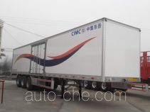 CIMC Liangshan Dongyue CSQ9406XXY box body van trailer