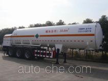 Chate CTZ9390GDY cryogenic liquid tank semi-trailer