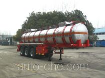 JAC Yangtian CXQ9380GFW corrosive materials transport tank trailer