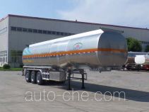 JAC Yangtian CXQ9400GYS aluminium liquid food tank trailer