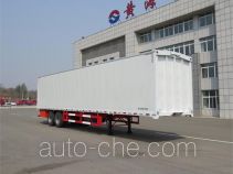 Huanghai DD9320XYK wing van trailer