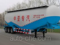 齐鲁中亚牌DEZ9400GFL型低密度粉粒物料运输半挂车