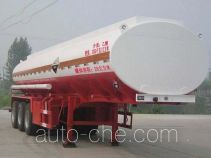 齐鲁中亚牌DEZ9400GFW型腐蚀性物品罐式运输半挂车