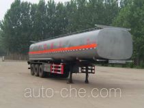 齐鲁中亚牌DEZ9401GRYB型易燃液体罐式运输半挂车