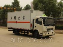 Dongfeng DFA5080XRQ12D3AC flammable gas transport van truck