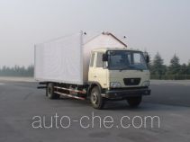 Dongfeng DFC5128XYKZ автофургон с подъемными бортами (фургон-бабочка)