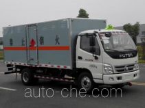 Dali DLQ5080XRYB5 flammable liquid transport van truck