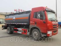 大力牌DLQ5160GFWC4型腐蚀性物品罐式运输车