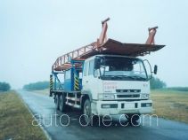 Jingtian DQJ5240TLF vertical mounting derrick truck