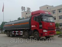 特运牌DTA5310GFWC4型腐蚀性物品罐式运输车