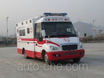 Monitoring-type ambulance