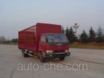 Dongfeng EQ5084CCQ40D5A грузовик с решетчатым тент-каркасом