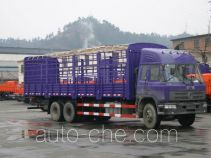 Dongfeng EQ5242CCQW2 грузовик с решетчатым тент-каркасом