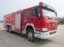 撫起牌FQZ5280GXFPM120/A型泡沫消防車