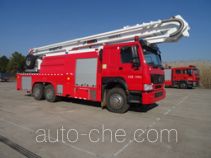 Fuqi (Fushun) FQZ5330JXFJP32/A high lift pump fire engine