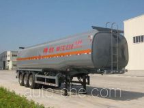 Dalishi FTW9401GRY flammable liquid tank trailer