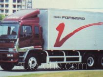 五十铃牌FVZ34QX型厢式货车