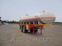 FAW Fenghuang FXC9231GHY chemical liquid tank trailer