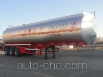Changhua HCH9400GRYLHJ3 flammable liquid aluminum tank trailer