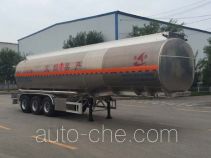 Changhua HCH9401GRYHB flammable liquid aluminum tank trailer