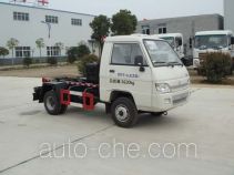 Huatong HCQ5040ZXXB detachable body garbage truck