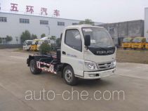 Huatong HCQ5042ZXXBJ detachable body garbage truck
