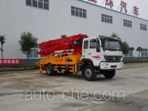 Huatong HCQ5161THBZ concrete pump truck