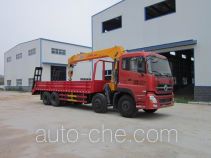 Huatong HCQ5312JSQA10 truck mounted loader crane