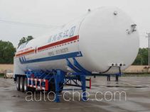 Xinghongchang HCT9370GDY cryogenic liquid tank semi-trailer