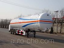 Baohuan HDS9380GDY cryogenic liquid tank semi-trailer