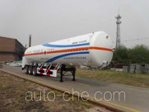 Baohuan HDS9390GDY cryogenic liquid tank semi-trailer