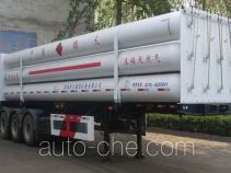 Baohuan HDS9400GGQ high pressure gas long cylinders transport trailer