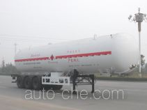 Baohuan HDS9400GRQ flammable gas tank trailer