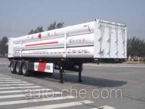 Baohuan HDS9401GGY high pressure gas long cylinders transport trailer