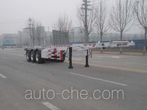 Baohuan HDS9401TGY high pressure gas long cyllinders transport skeletal trailer