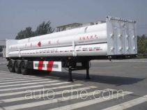 Baohuan HDS9402GGY high pressure gas long cylinders transport trailer